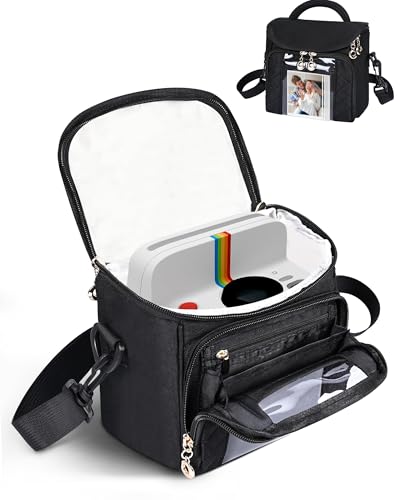 Camera Bag Crossbody for Polaroid Instant Cameras