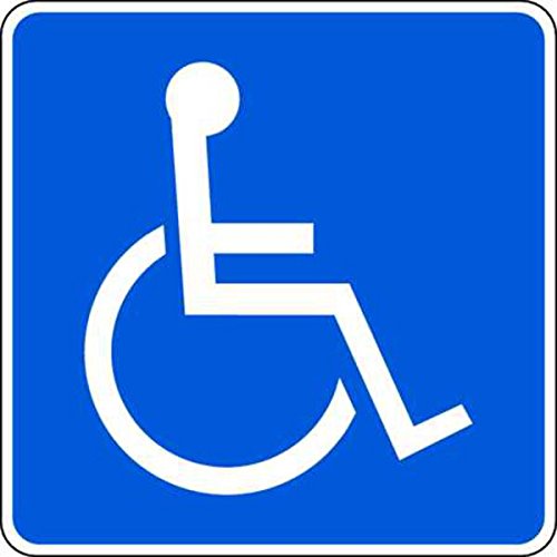 Panneau de stationnement écologique handicapé Zing pour sécuriser vos places de parking