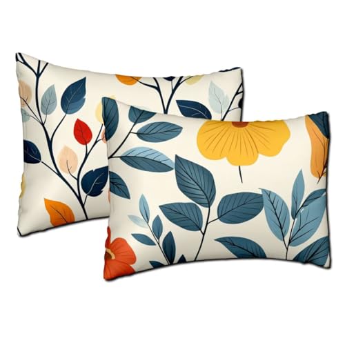 Housse de coussin abstrait haut de gamme 30x50 en peluche douce décorative - 2