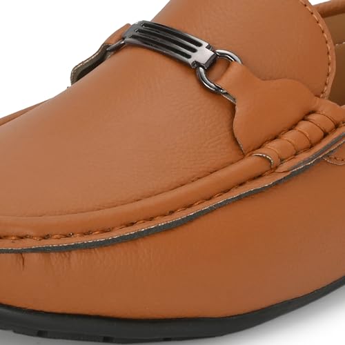 Image of Centrino Mens Loafer |Men's Loafer Shoes | Premium Rubber Sole for Slip-Resistance | Comfortable, Versatile Design for Casual and Formal Wear | Ideal for Everyday Comfort and Style (6591)