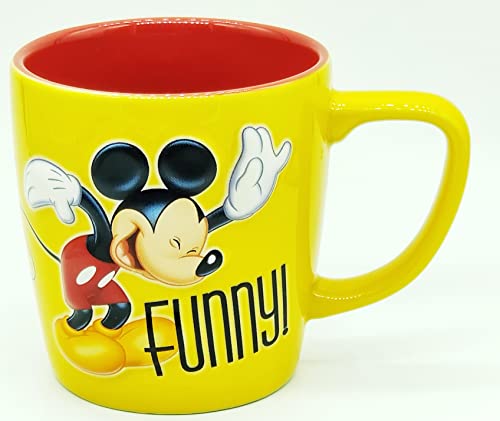 Mickey Mouse Smart Funny Ceramic Mug - Disney Parks