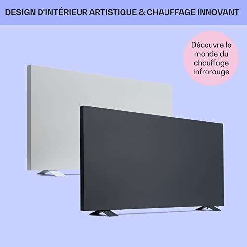 Taal Smart Radiateur Infrarouge Hybride Minuterie Hebdomadaire 105 X 56 Cm Ip24 - vue 8