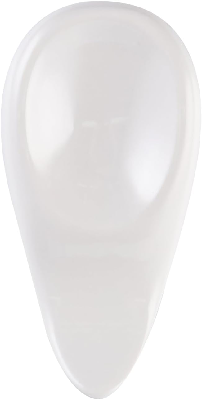 Restaurantware Voga 3.5 x 1.9 Inch Chopstick Rests 10 Curved Chopstick Holders - Rest Asian Soup Spoons Or Chopsticks For Dinner Tables At Homes or Restaurants White Melamine Spoon Holders