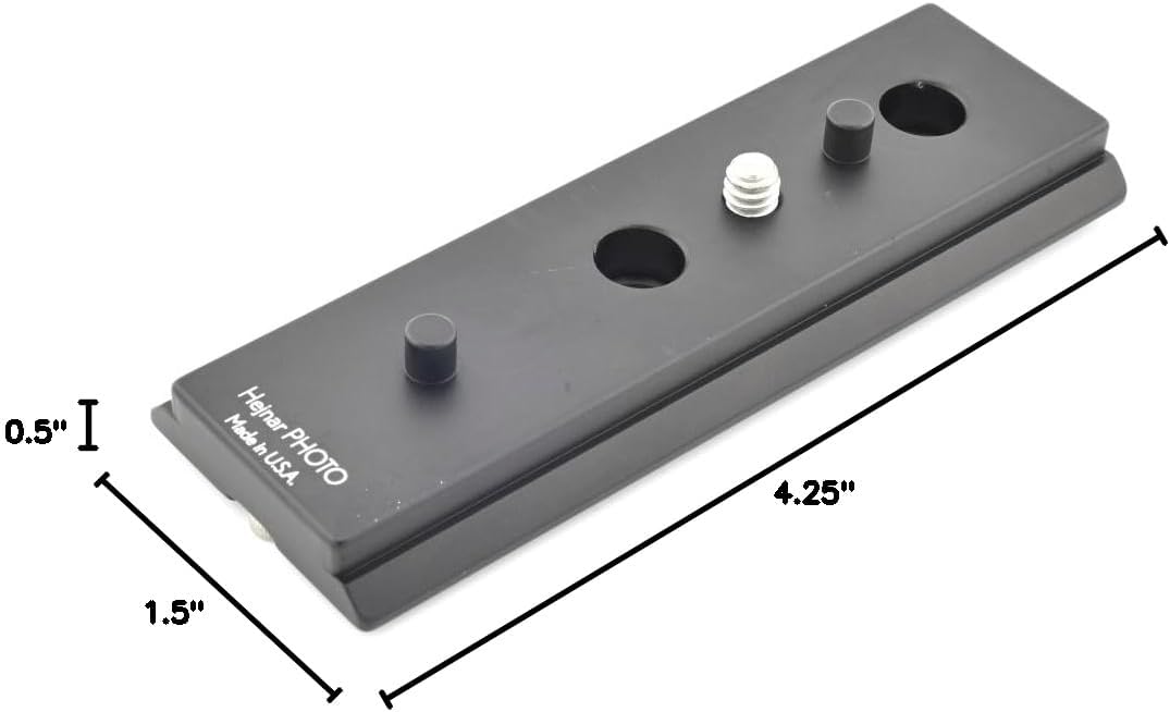 Lens Plate for Nikon NIKKOR Z 180-600mm f/5.6-6.3 VR Lens (Nikon Z). Extended Version Plate Made in U.S.A. (NLP-001 L)