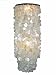 Produktbild GURU SHOP Deckenlampe/Deckenleuchte, Muschelleuchte aus Hunderten Capiz, Perlmutt Plättchen - Modell Samoa XL, Muschelscheiben, 200x40x40 cm, Hängeleuchten aus Natürlichen Materialien