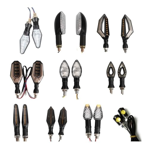 Luces intermitentes LED de 12V solucionan la baja visibilidad en moto FZS 2