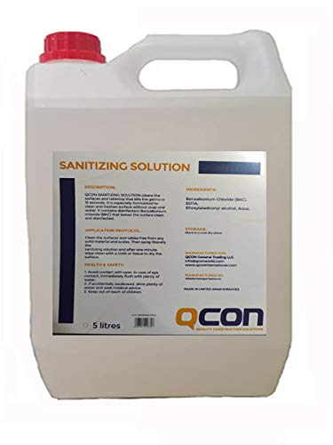 QCON SANITIZING SOLUTION 5 LTRS