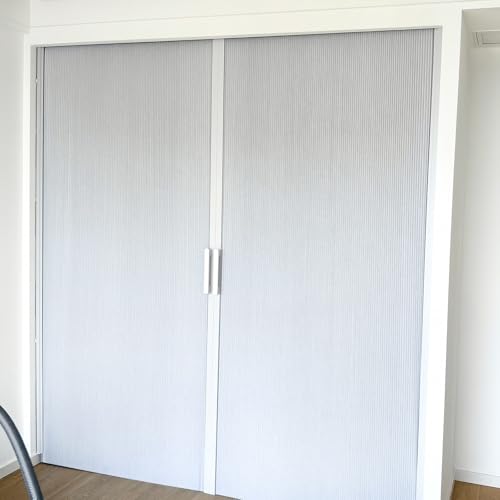 MLYAYE FalttüR FalttüRen FaltschiebetüR Große, mehrfach Faltbare Schranktüren (60, 80, 100, 120, 140, 160, 180, 200, 220 cm) – ohne obere oder untere Schienen – platzsparende(215 x 203 cm)