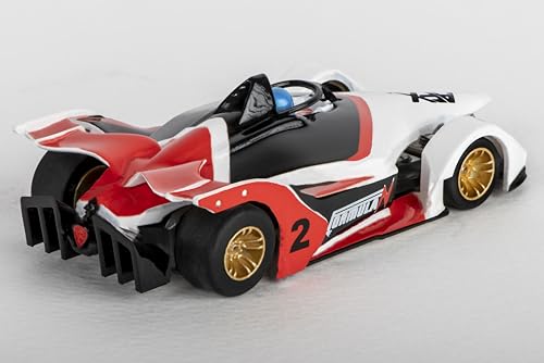 AFX/Racemasters Mega G+ Formula N Blk/Red/White AFX22015 HO Slot Racing Cars
