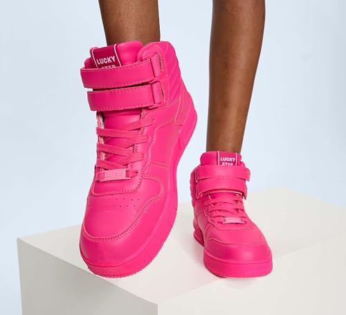 Zapatillas deportivas con cierre autoadherente LUCKY STEP y plataforma de moda 7