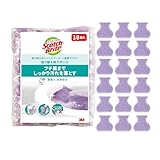 【Amazon.co.jp限定】 3M スコッチブライト トイレ掃除 トイレブラシ 重曹入り 使い捨て スポンジ 洗剤付 取替18個