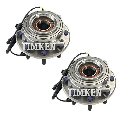 Pair Set 2 Front Timken Wheel Bearing Hub Kit for Ford F-250 F-350 SD 11-16 4WD