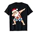 Dabbing Santa Summer Christmas in July Hawaiian Dab Men Kids T-Shirt