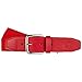 Champro Elastic Baseball Belt with 1.5-Inch Leather Tab (Scarlet, 28-52-Inch)
