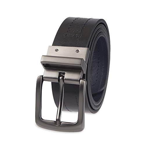 Image of Levi's Leather Men's Levis 40Mm Reversible Belt With Brushed Silver Buckle