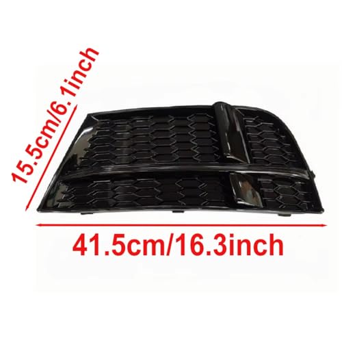 Grille de phares antibrouillard pour A3 S3 2017-2020 couvercle avant