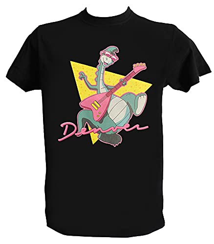 UZ Design Tee Shirt Denver Le Dernier Dinosaure Homme Enfant T Shirt Dessin Animé Année 80, Homme - M