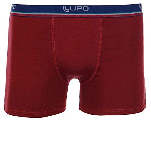 Cueca Boxer, Lupo, Masculino, Vermelho, P
