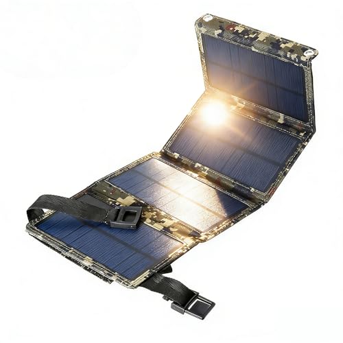 10W Portable Solar Panel Foldable Solar Panel Charger IP65 Waterproof Solar Panels 19.5% High Efficiency Fast
