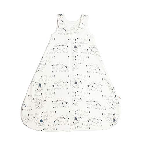 Ergobaby Saco de Dormir Bebe, Algodón, dormir invierno - TOG 2.5, Sheep, 44.5 68.5 cm, 0 6 Meses