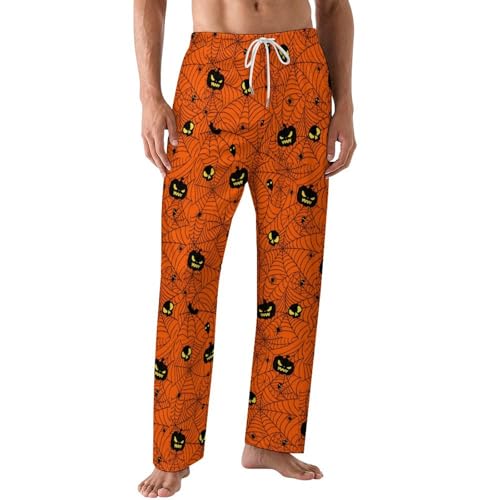 Mens Pajama Pants Soft Sleep Pants for Men Lounge Pajama Bottoms with Pockets Drawstring
