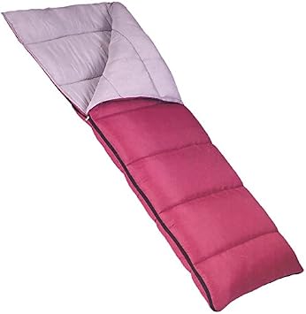 75.0 &times; 33.0 بوصة Aldi Summer 40 درجة حقيبة نوم حمراء