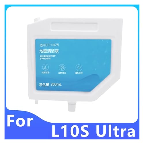 Detergent Cleaning Solution Liquid, Compatible For Dreame S10 S10Pro S10Plus L10Prime/L10s Prime/L10s Ultra/L10 Ultra Vacuum Cleaner Fluid Accessories(300ml*5)