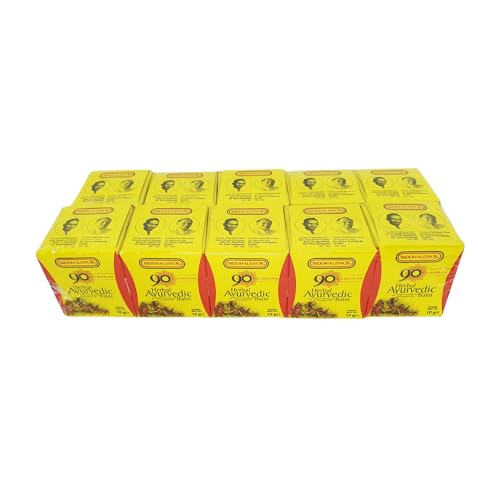 Siddhalepa® Ayurvedic Herbal Balm, 10 stuks, 10 stuks - Afbeelding 3