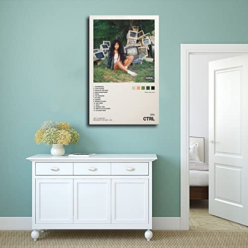 Zxety Sza Poster Ctrl Poster Canvas Printed Poster Unframe:12X18Inch(30X45Cm) #TOP3