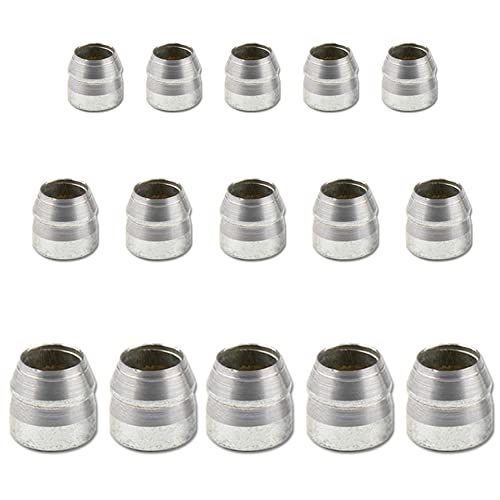 bjsdkff Cunei con manico rotondo, cuneo per manico a martello, strumenti di fissaggio per ascia da carpentiere, maul, slitta e mauls, kit da 15 pezzi