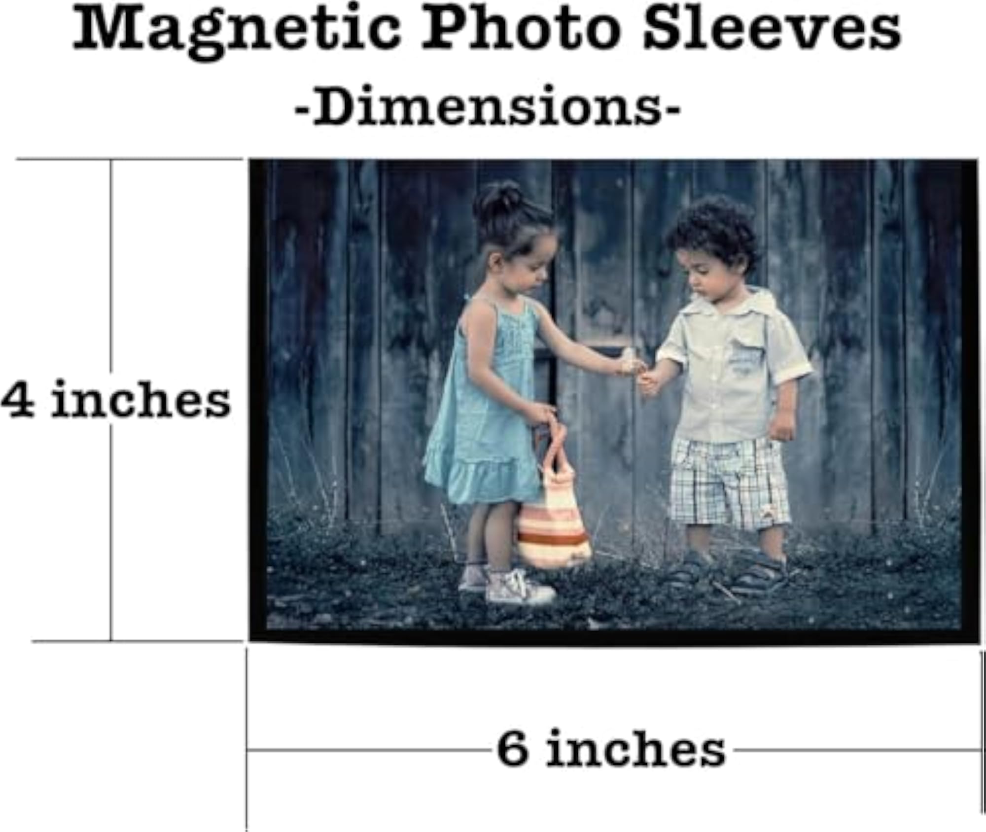 Magnetic Photo Frame Pack of 5