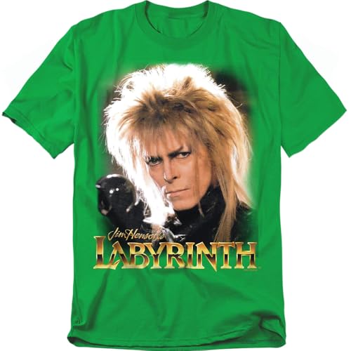 Popfunk Labyrinth Jareth David Bowie T-Shirt (Athletic Heather)