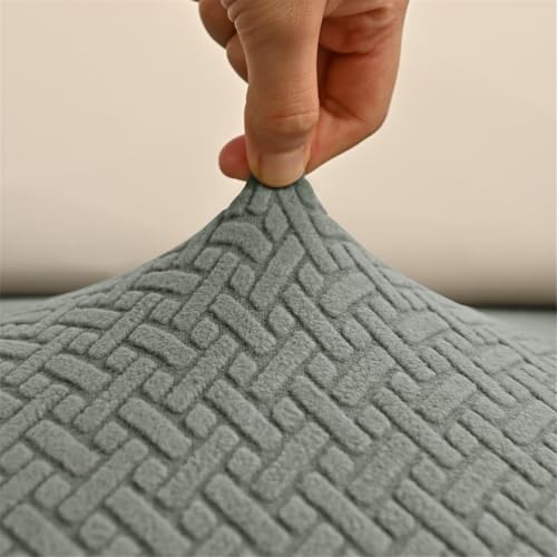 Housse de canapé extensible en polyester jacquard