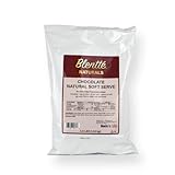 Blentte Soft Serve Ice Cream Mix - Natural Creamy Softserve Powder for Frozen Dessert Maker, Homemade Icecream, Gelato, or Yogurt - 4% Dairy Blend - Clean Label - Smooth Texture - Chocolate - 2.9 lbs