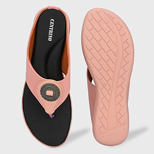 Image of Centrino Women Thong Sandals & Comfortable Ortho Care Sandal For Ladies | Fashion Wear Sandal & Chappal | Soft Cushioned for More comfort (2854)