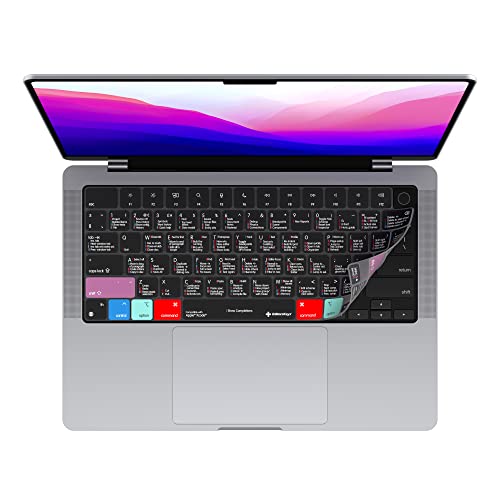 Fundas de teclado Xcode para MacBook Pro y Air 2022+ de 13.6, 14 y 16 pulgadas Editors Keys