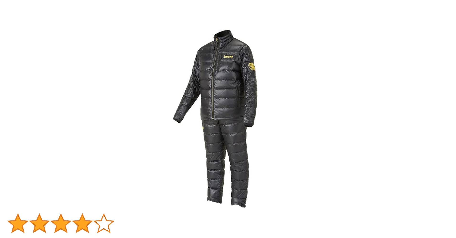 SUNLINE ライトダウンインナースーツ SUW-01201 ブラック サンライン ライトダウンインナースーツ SUW-01201 ブラック M