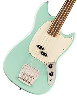 While small in stature, the Classic Vibe ‘60s Mustang Bass packs a punch of incredible tone courtesy of the Fender-Designed alnico split-coil pickup. Small hands will appreciate the short 30” scale length and slim, comfortable “C”-shaped neck profile...