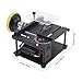 Mini Multi Functional Table Saw, Multi-Functional Cutting Tool Machine, Compact Bench with Adjustable Speed and Accessories for Wood, Plastic Acrylic Cutting