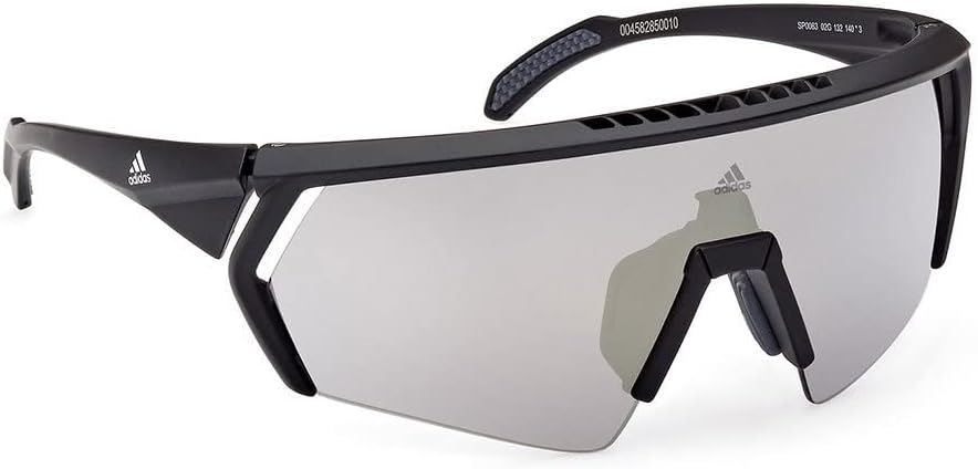 adidas Sunglasses Sport SP 0063 02G Matte Black/Brown Mirror - Image 8