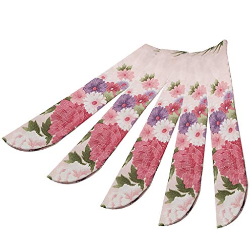 homozy 5x Saco De Ventilador De Mão Dobrável Capas De Bolso De Bolsa De Protetor De Ventilador De Mã