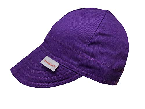 Comeaux Caps Reversible Welding Cap Solid Purple (7)