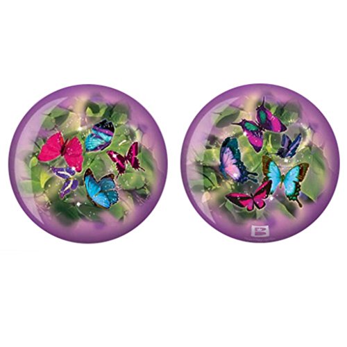 Bowlerstore Products Brunswick Butterflies Glow PRE-DRILLED Viz-A-Ball Bowling Ball 6lbs
