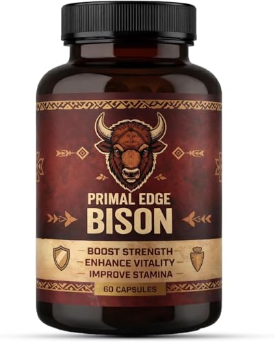 Primal Edge Bison Primal American Bison Extract Capsules 60 Capsules