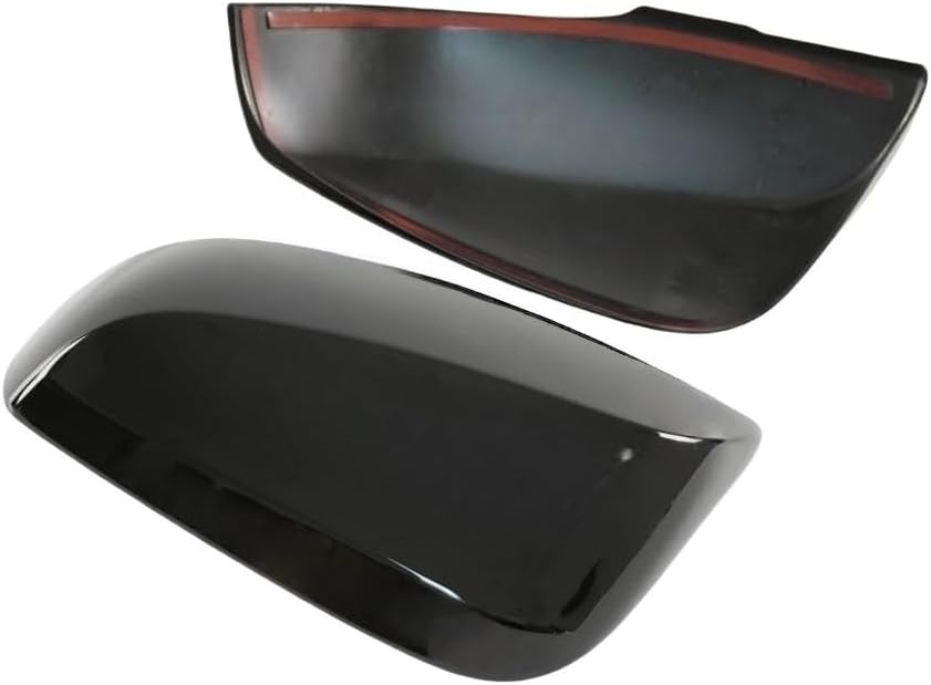 2Pcs Rearview Mirror Guard Cover Glossy Black for RAV4 2019-2025 Rear Side Mirror Cover Exterior Accessories