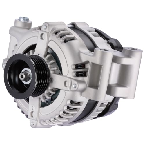 Image of BDFHYK 160A Alternator for Dodge Charger 5.7L V8 2008-2010, 11383 | For Dodge Challenger 2009-2010, Charger 2008-2010, Challenger 2008-2010, Charger 2012-2013, Magnum 2008, 12V, CW, 6-Groove