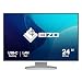 EIZO FlexScan EV2495-WT 61,1 cm (24,1 Zoll) Monitor (HDMI, USB 3.1 Hub, USB 3.1 Typ C, RJ-45 LAN, DisplayPort, 5 ms Reaktionszeit, Auflösung 1920 x 1200) weiß