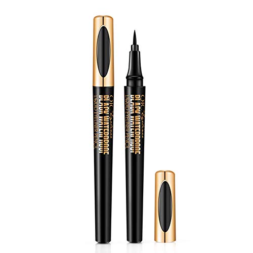 DAGEDA Waterproof Liquid Eyeliner | Smudge-proof, Flake, Mild, Alcohol Free, Silicone Free, Cruelty Free | 4D All Day Quick Drying Eyeliner | 0.64Oz