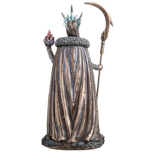 Estatua Mora Diosa Eslava de Invierno 9.16 in Bronce y Resina miniatura 6