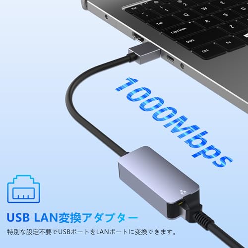 Aoyvsktv USB LAN 変換アダプター AK-usb lan-01 の商品画像 1